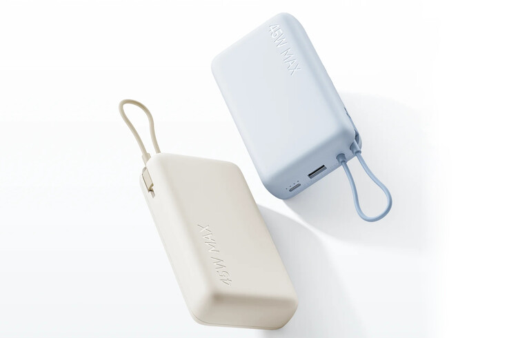 Xiaomi planuje oferować swój nowy powerbank o mocy 45 W w dwóch kolorach.