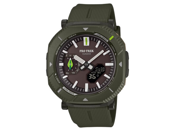 Zegarek Casio Pro Trek x The Nature Conservation Society of Japan x Pickles the Frog PRJ-B001NJ-3