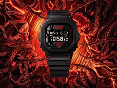 Współpracujące zegarki Casio Stranger Things (na zdjęciu DW-5600STT-1) zostały wymienione w Europie. (Źródło zdjęcia: Casio)