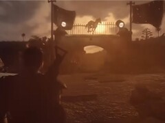 Zrzut ekranu z zwiastuna gry „Fallout: New California”