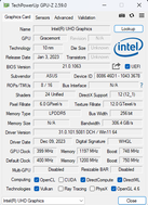 Specyfikacja GPU-Z