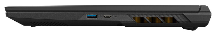 Prawo: USB 3.2 Gen 2 Type-A, USB 3.2 Gen 2 Type-C z funkcją Power Delivery