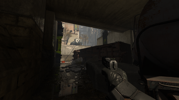 Zrzut ekranu z remake'u gry Half Life 2 (źródło obrazu: Moddb)