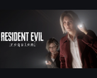 Claire Redfield i Sherry Birkin trzymające latarki na oficjalnej grafice promocyjnej Resident Evil Requiem (źródło zdjęcia: Capcom)