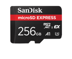 Pierwsza karta microSD Express firmy Sandisk. (Zdjęcie: Sandisk)