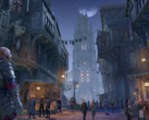 Zrzut ekranu przedstawiający Skingrad, klejnot starej Colvovii z The Elder Scrolls Online (źródło obrazu: The Elder Scrolls Online)