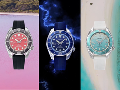 Od lewej do prawej (na zdjęciu), Seiko Prospex SPB541, SPB543 i SPB539. (Źródło zdjęcia: Seiko - edytowane)