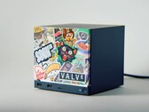 Ta wydrukowana w 3D płytka czołowa przekształca przednią część urządzenia Steam Machine w stację dokującą dla kontrolera Steam Controller.