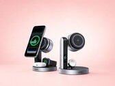 Nowa ładowarka 3 w 1 łączy w sobie funkcję ładowania Qi2 o mocy 25 W, wyświetlacz oraz obsługę zegarka Apple Watch.