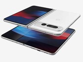 Pixel Fold powinien być bliższy pod względem pojemności baterii do Pixel 7 Pro niż Galaxy Z Fold4 (Źródło obrazu: @OnLeaks)