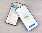 Dwa smartfony z ekranem aktualizacji