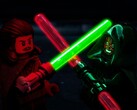 Obraz przedstawiający bitwę pomiędzy Qui-Gon Jinnem i Darthem Maulem w LEGO. (Źródło zdjęcia: matyasvargaphoto - Pixabay)