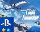 Logo Flight Simulator PS5 (źródło obrazu: Microsoft Xbox Gaming, PlayStation Store)