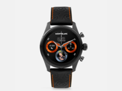 Montblanc Summit 3 Smartwatch x Naruto ma niestandardowe animowane tarcze zegarka. (Źródło obrazu: Montblanc)