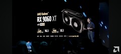 12 GB powinno być nową normą dla kart graficznych 1080p. Na zdjęciu - slajd prezentacji RX 9060 XT (źródło obrazu: AMD)