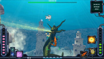 Na zdjęciu: Zrzut ekranu z gry Shrimp Game: Krill Confirmed.