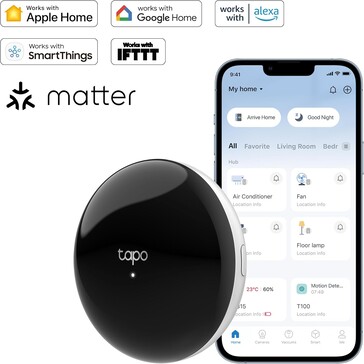 Pilot zdalnego sterowania i koncentrator Tapo H110 IR. (Źródło obrazu: TP-Link)