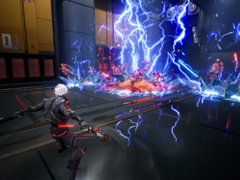 W Terminull Brigade gracze wcielają się w cybernetycznych egzekutorów, by pokonać nieuczciwe frakcje SI w cyberpunkowym mieście. Na zdjęciu - zrzut ekranu z gry. (Źródło obrazu: Steam)