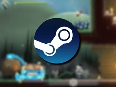 Obraz przedstawiający logo Steam i grę Monstro Maestro. (Źródło obrazu: Steam)