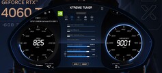 Xtreme Tuner Plus - menu OC