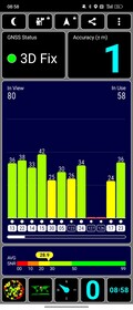 Test GNSS na zewnątrz