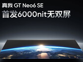 Realme udostępnia specyfikacje ekranu GT Neo6 SE (źródło obrazu: Realme)