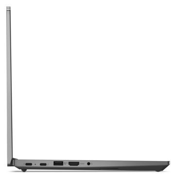 Lenovo ThinkPad E14 Gen 5 - porty - lewa strona. (Źródło obrazu: Lenovo)