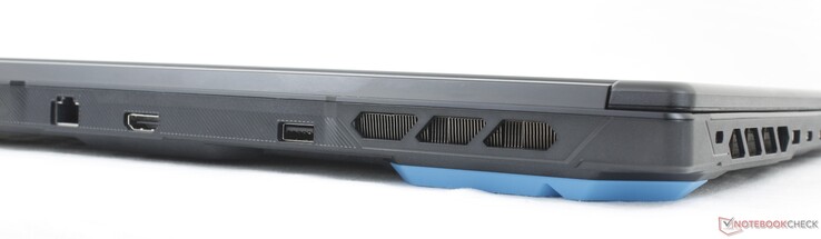 Z tyłu: RJ-45 (1 Gb/s), HDMI 2.1, USB-A 3.2 Gen. 1