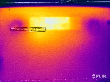 Temperatura powierzchni na dole (test warunków skrajnych)