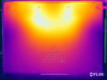 Test naprężenia temperatury powierzchni (dół)