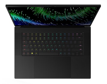 Razer Blade 16 - klawiatura. (Źródło obrazu: Razer)