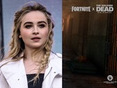Zawartość Fortnite Walking Dead Sabrina Carpenter (źródło zdjęcia: Epic Games, Justin Higuchi)