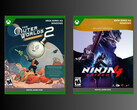 Pudełka detaliczne Outer Worlds 2 i Ninja Gaiden 4 Xbox (źródło obrazu: PNP Games)