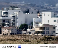 Vivo X300 Pro bez telekonwertera 1600 mm