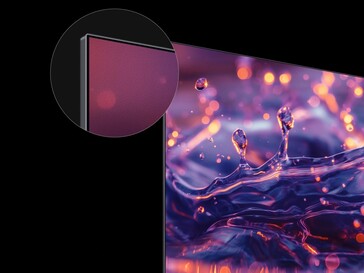 Telewizor ma dość wąską ramkę (źródło obrazu: Xiaomi)