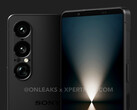 Xperia 1 VII ma kilka tajemniczych czujników nad peryskopowym aparatem z zoomem. (Źródło obrazu: OnLeaks i XpertPick)