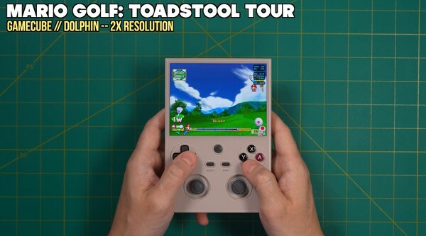 Anbernic RG477V ma pewne problemy z emulacją ze względu na procesor graficzny Mali. (Źródło zdjęcia: Retro Game Corps)