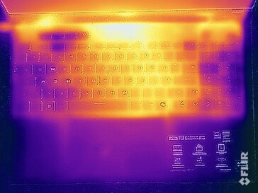 Temperatury powierzchni: Najwyższa