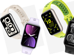 Wydaje się, że seria Band 11 zawiera kilka tarcz inspirowanych systemem watchOS. Na zdjęciu: zdjęcie promocyjne tej linii produktów.