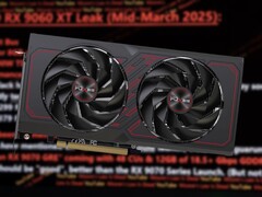 Karty AIB RX 7600 XT, takie jak przedstawiony tutaj model Sapphire Pulse, są jedynymi konstrukcjami RX 7600 XT na rynku, ponieważ nie ma referencyjnego projektu AMD. (Źródło zdjęcia: Sapphire, Moore's Law Is Dead, edytowane)