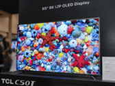 Panel OLED TCL CSOT z nadrukiem atramentowym (Źródło obrazu: HDTVtest)