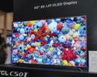 Panel OLED TCL CSOT z nadrukiem atramentowym (Źródło obrazu: HDTVtest)