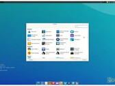 Podstawowy menedżer Xfce w Voyager Live 24.10 (źródło obrazu: Voyager)
