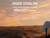 Wiejska Australia otrzymała niedawno umowę na sprzęt Starlink (zdjęcie: SpaceX)