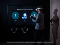 Concept Nyx wykorzysta wirtualną i mieszaną rzeczywistość, aby zmienić sposób, w jaki ludzie łączą się na spotkaniach biznesowych lub sesjach gier. (Wszystkie zdjęcia pochodzą od firmy Dell)