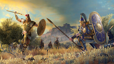 Obraz przedstawiający pojedynek w A Total War Saga: Troy.