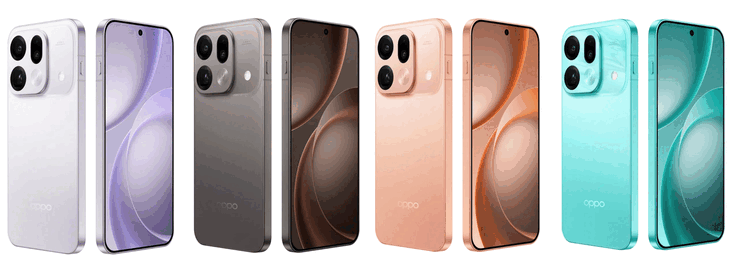 Oppo Find X9s Pro jest dostępny w kolorach Wind Rider Blue, Energetic Orange, Native Titanium i Free White