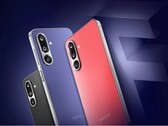 Samsung Galaxy F36 5G jest dostępny w kolorach koralowej czerwieni, luksusowego fioletu i onyksowej czerni ze sztucznej skóry (źródło zdjęcia: Samsung)