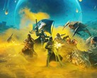 Obraz przedstawiający drużynę walczącą z potworami w Helldivers 2. (Źródło obrazu: Arrowhead) 