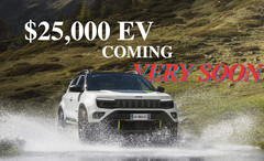 Nadchodzący pojazd elektryczny Jeepa może być bardzo podobny do Avengera EV sprzedawanego obecnie w Europie, ale Jeep może potrzebować zwiększyć zasięg, aby miał sens dla kierowców z USA. (Źródło zdjęcia: Jeep - edytowane)